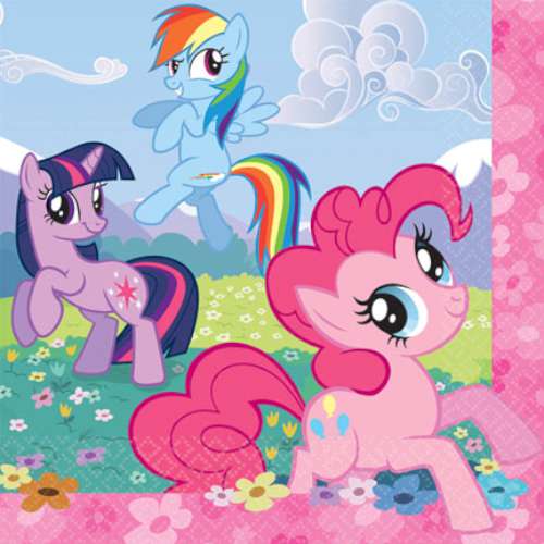 My Little Pony Napkins - Click Image to Close